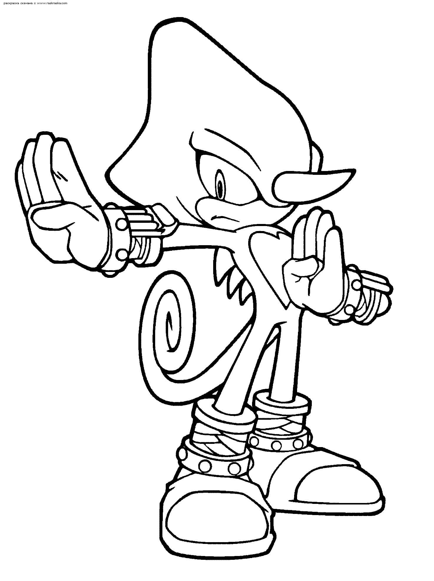 Personajes De Sonic Para Colorear